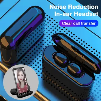 

Z3X Stereo Bluetooth 5.0 Headphones Dual Ear Wireless Earbuds CVC8.0 Noise Reduction In-ear Earphones With Mobile Power