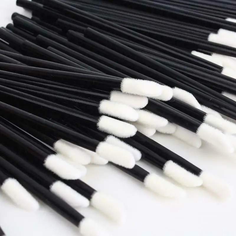 100Pcs Disposable Cosmetic Makeup Lip Brush Makeup Cosmetic Tool Eyeshadow Lip Gloss Brushes Tools Makeup Brush Applicators 100Pcs Disposable Cosmetic Makeup Lip Brush Makeup Cosmetic Tool Eyeshadow Lip Gloss Brushes Tools Makeup Brush Applicators