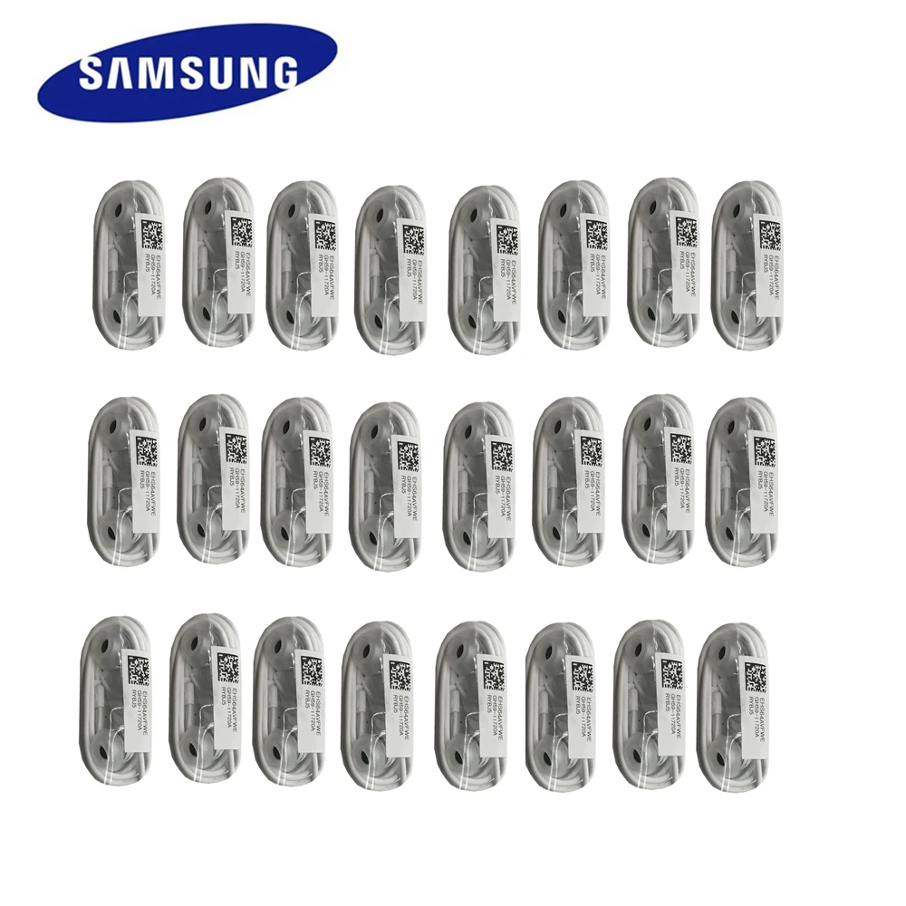 Samsung EHS64 5/10/20/50 pieces/lot Wholesale In-ear Earpone with Microphone for smart phone MP3 MP4 Galaxy S6 S7 S8 Edge | Электроника