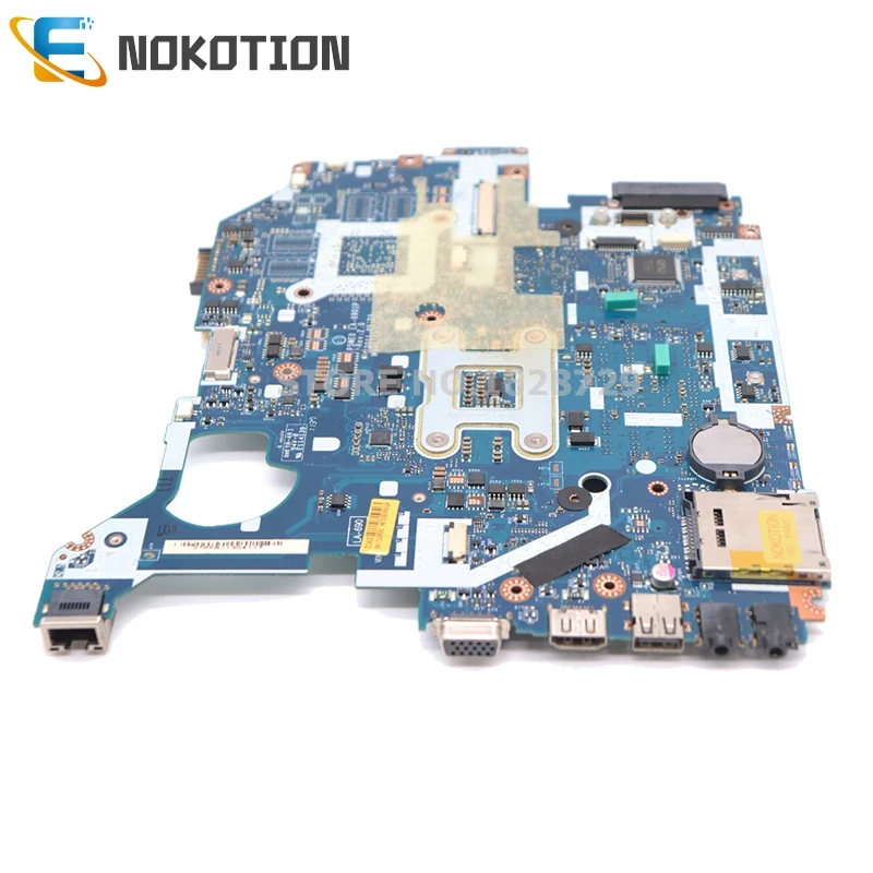 NOKOTION MBR9702003 MB. R9702.003 для acer aspire 5750 5750G материнская плата для ноутбука P5WE0 LA-6901P материнская плата HM65 UMA DD3