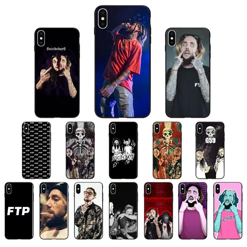 Yinuoda FTP $ uicideboy Suicideboys Мягкий чехол из ТПУ для телефона Apple iPhone 8 7 6 6S Plus X XS MAX 5 5S SE