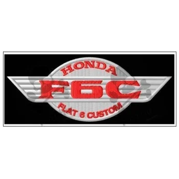 

HONDA F6C Iron patch toppa ricamata gestickter patch patch brode parche bordado Size: 14cm