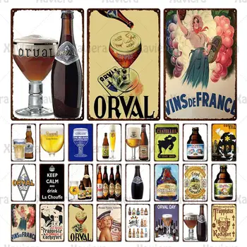 

Beer Metal Plate Retro Household Metal Tin Sign Decoration Restaurant Barbecue Shop Shop Bar Club Wall Sticker Decorative Plaque
