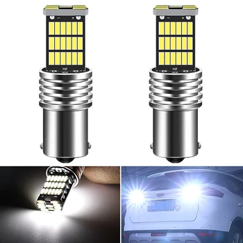 

2pcs LED Canbus No Error 1156 P21W BA15S Bulb for Volkswagen Passat B7 2011 2012 2013 2014 Reversing lights DRL White 6000K