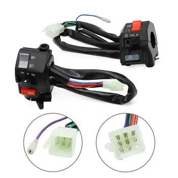 

22mm Motorcycle Switches Motorbike Horn Button Turn Signal Electric Fog Lamp Light Start Handlebar Controller Switch
