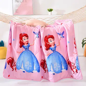 

2020 New Summer Blanket Disney Princess Sophia Air Conditioning Quilt for Child 120*100/120*150cm Throw