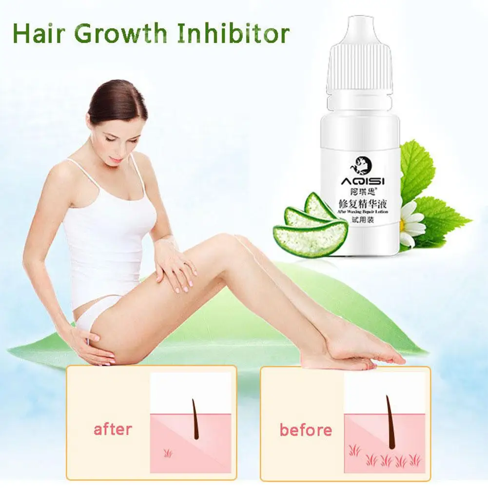 VIBRANT GLAMOUR Permanent Hair Growth Inhibitor After Unhairing Hair Removal Repair Essence Smooth Skin Care Lotion 3