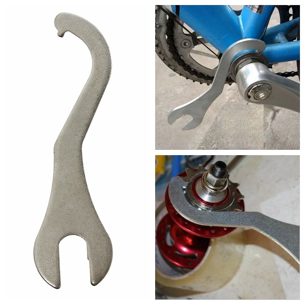 1/4 PCS Bicycle Bike Lock Ring Remover Bottom Bracket Repair Spanner Wrench Tool 