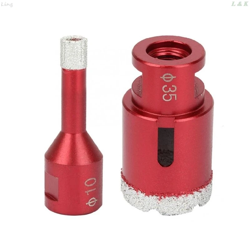 675mm M14 Vacuum Brazed Drill Bit High Hardness Hole Saw Cutter For