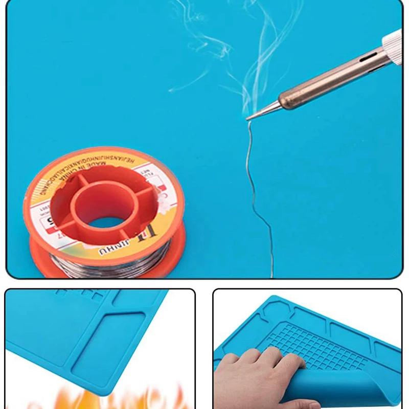 Коврик для пайки коврик изоляционный силиконовый антистатический ремонтного