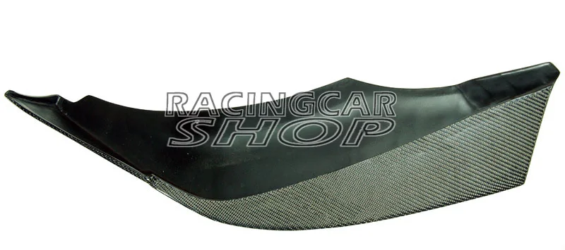 ACS style Real Carbon Fiber Front Spoiler Lip spoiler 1pair for BMW 6-Series F06 F12 F13 M Sport bumper  2012UP