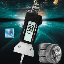 0-25 мм Цифровой измеритель Глубина рисунка протектора нержавеющая стальная измерительная линейка автомобильный монитор давления в шинах