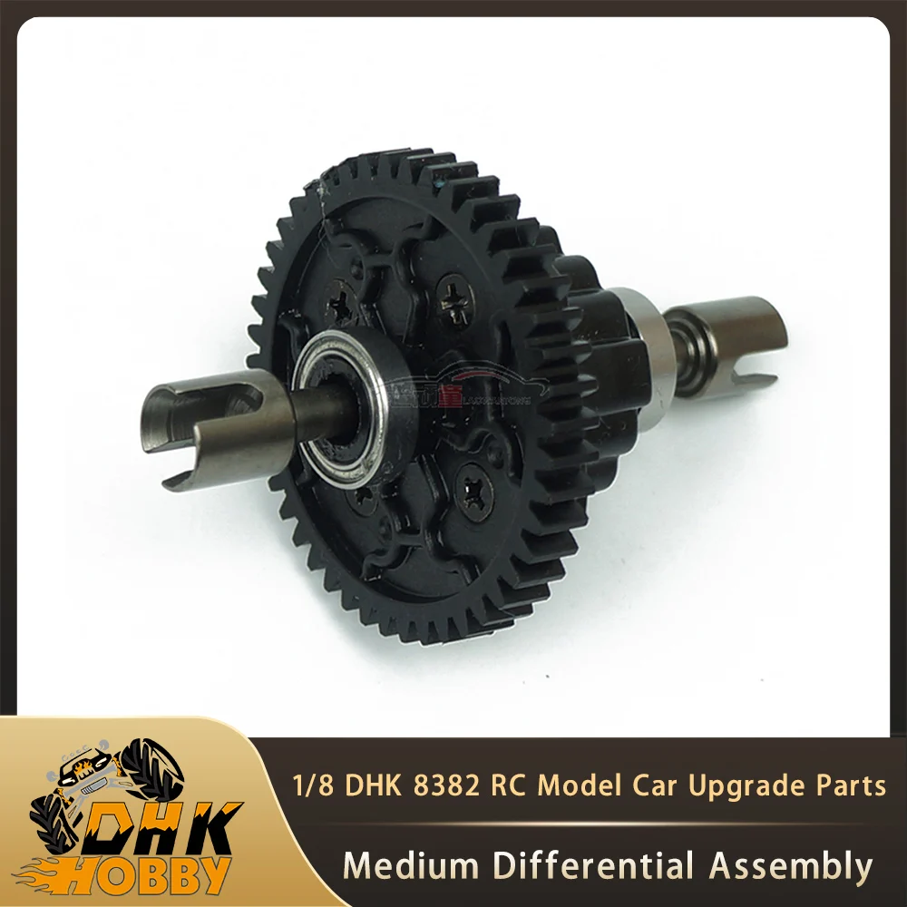 RC Car Parts 1/8 8382-201 DHK Medium Differential Assembly Central Diff Set 8382 Remote Control Model Truck Original Accessories