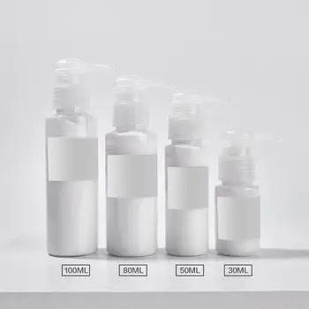 

4Pcs Travel Portable Disinfectant Shampoo Dispenser Refillable Empty Bottle reusable bottles set