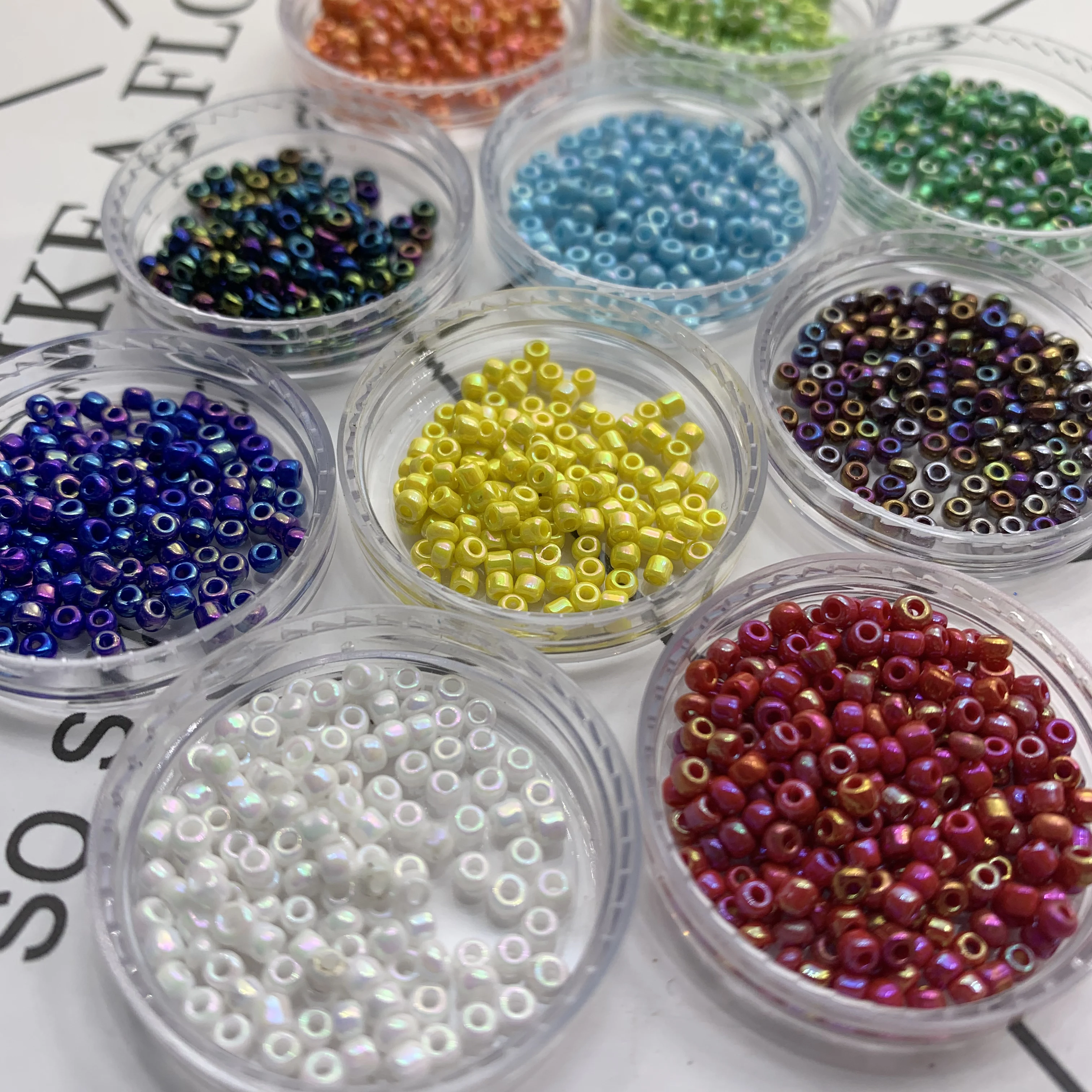 

1000p Multicolor Ceramic beads charm beads can strand beads DIY Jewelry for pendant Bracelet Necklace Earring accessory