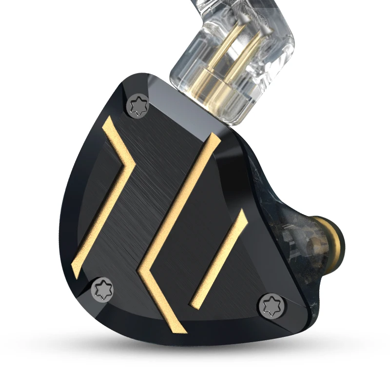 CCA C10 PRO 4BA + 1DD гибридные HIFI наушники в ухо металлический монитор DJ спортивные 5