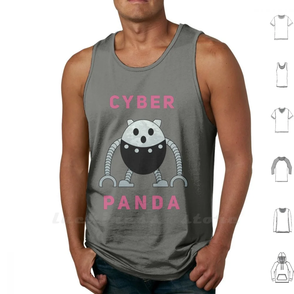 Cyber Panda Tank Tops Vest Sleeveless Panda Bear Puppy Robot Steel Cyborg One Piece Sea Ocean Anime Manga Tank Tops Aliexpress