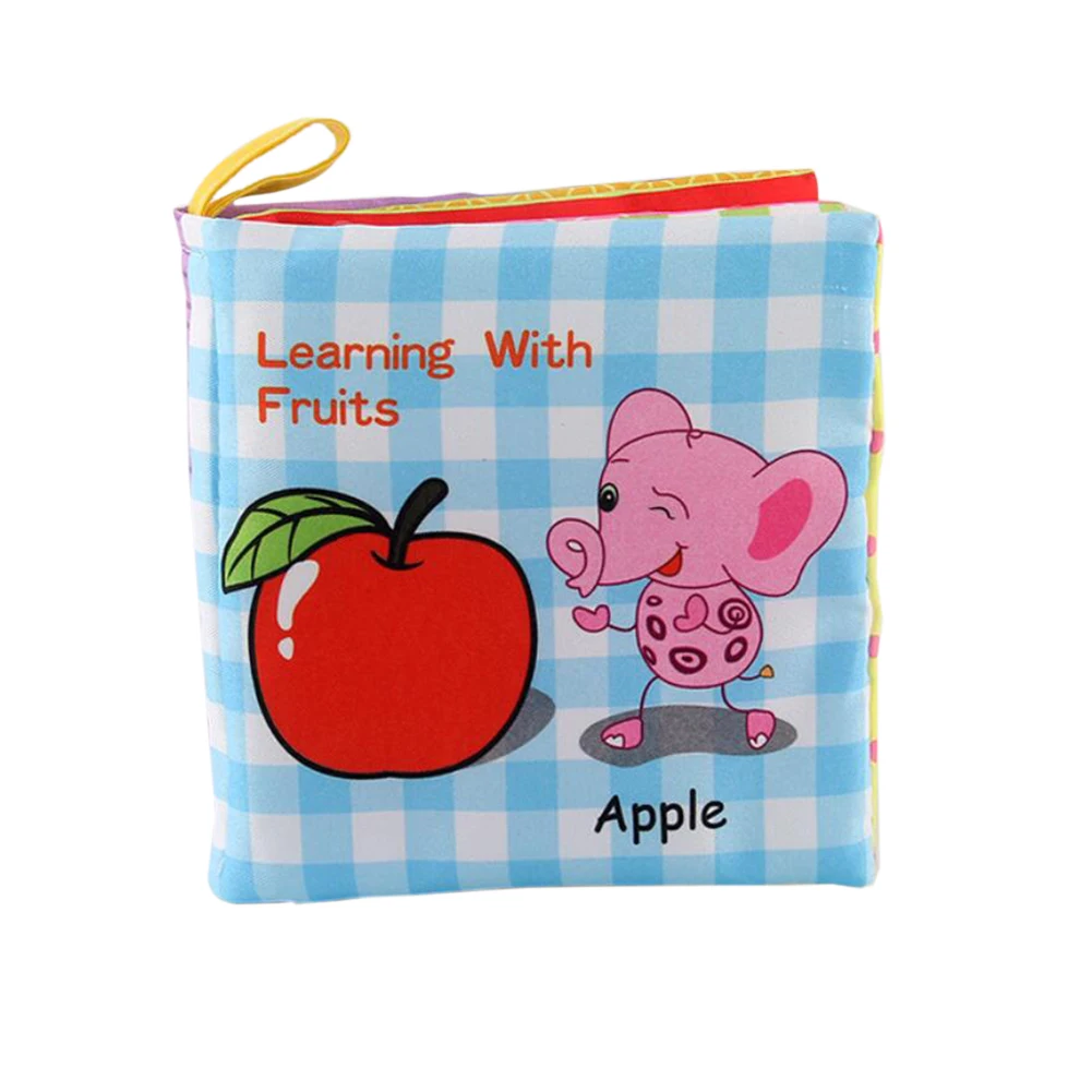 

Early Education Book Baby English Cognition Tearproof Palm Book