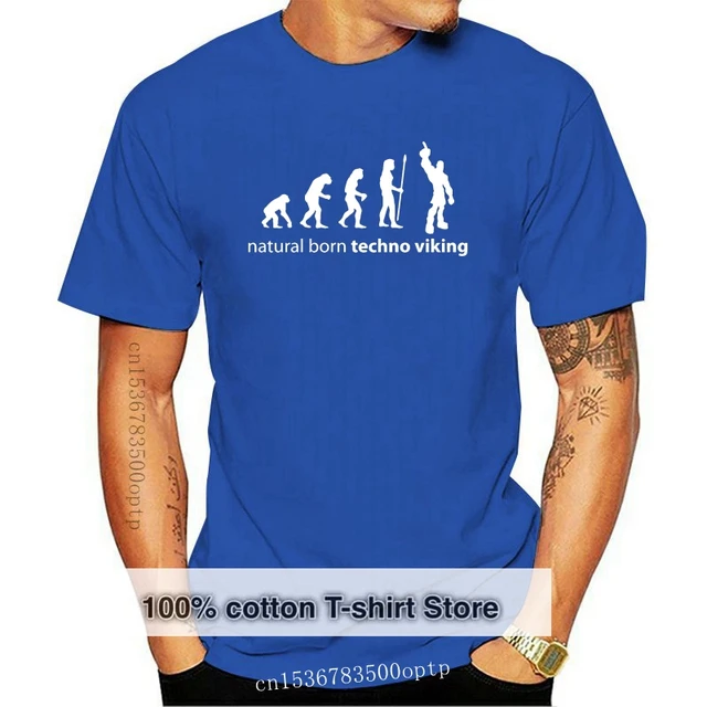 Evolution Techno Viking T Shirt Clothes 