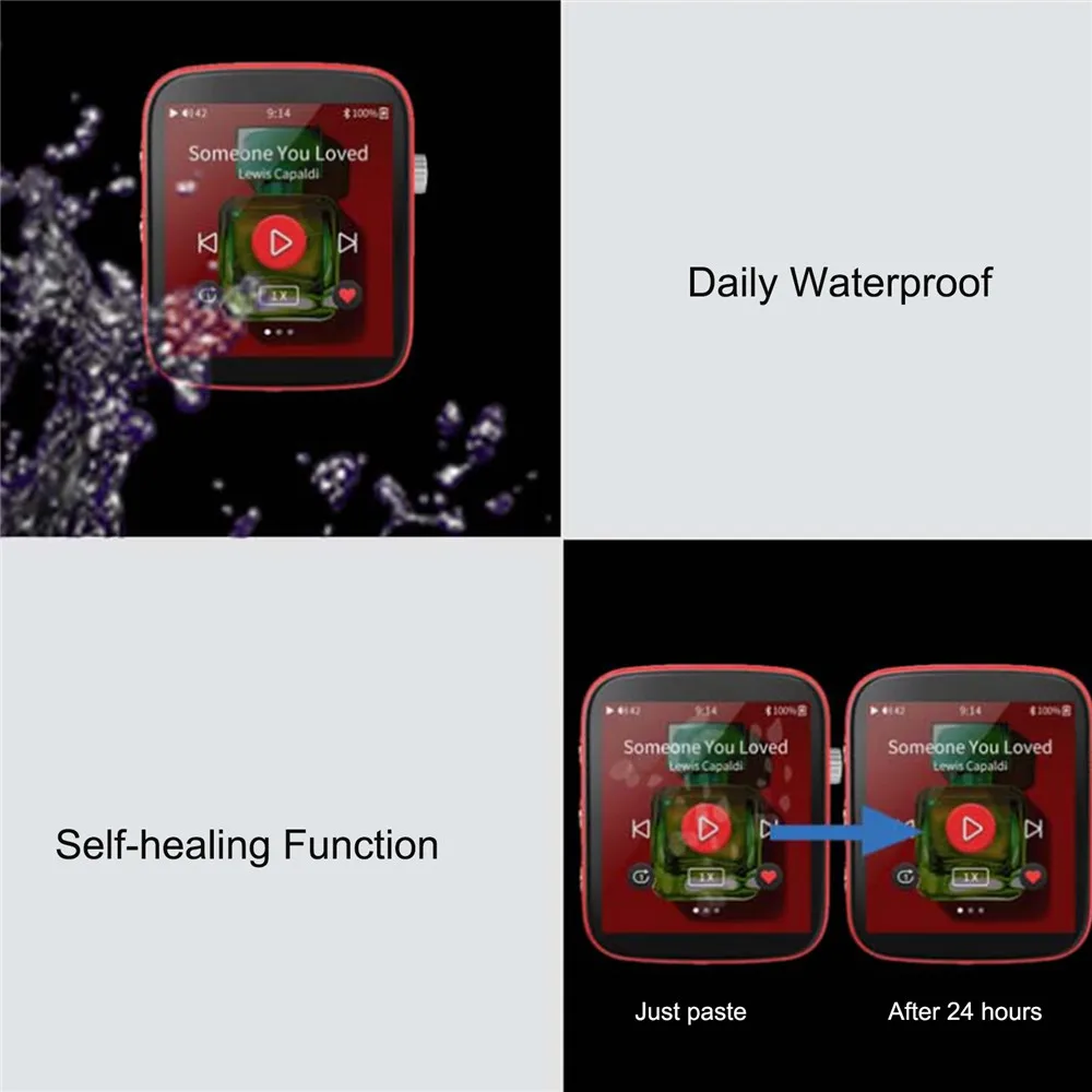 Ultra-slim HD Hydrogel Film for Shanling Q1 MP3 Player Full Cover Screen Film Scratchproof Screen Protector Accessories