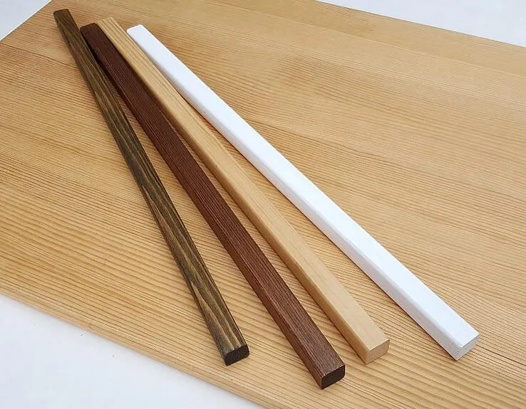 

4pcs Thickness:20mm Width:20mm Length:200mm Wooden Square Barsolid Wood Stick Sanding DIY Model Ciling