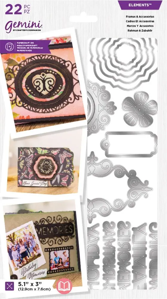 

Металлические штампы для скрапбукинга AliliArts, 2021 год