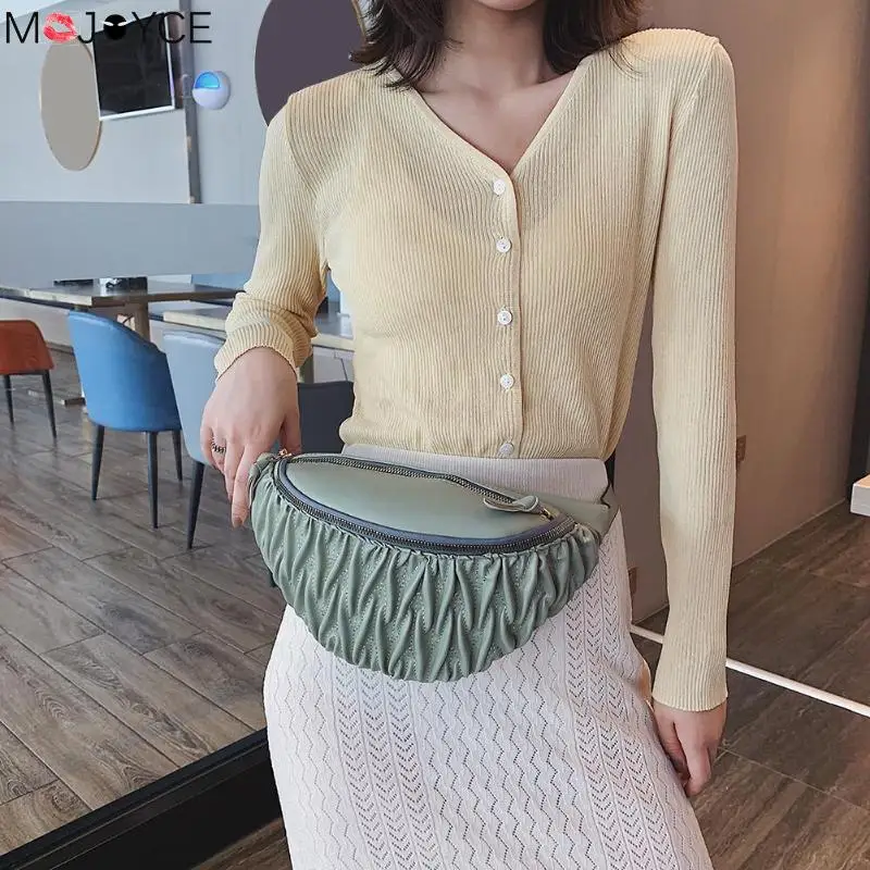 Женская сумка Soild Цвета Сумки sac основной femme поясная сумка плиссированная из искусственной кожи модные однотонные нагрудные сумки через плечо