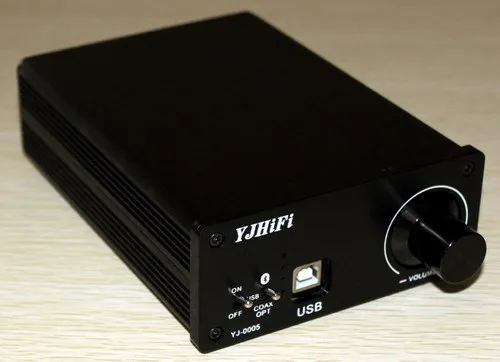 

KYYSLB 2018 TDA7492 Bluetooth Amplifier Fiber Optic Coaxial USB DAC Decoding Amplifier (50W+50W) hifi Home amplifier