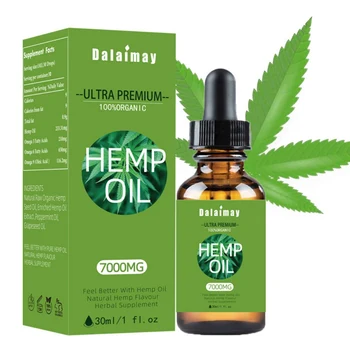 

30ml 7000mg Hemp Seed Massage Oil Relieve Pain Improve Sleeping Promote Blood Circulation Reduce Anxiety