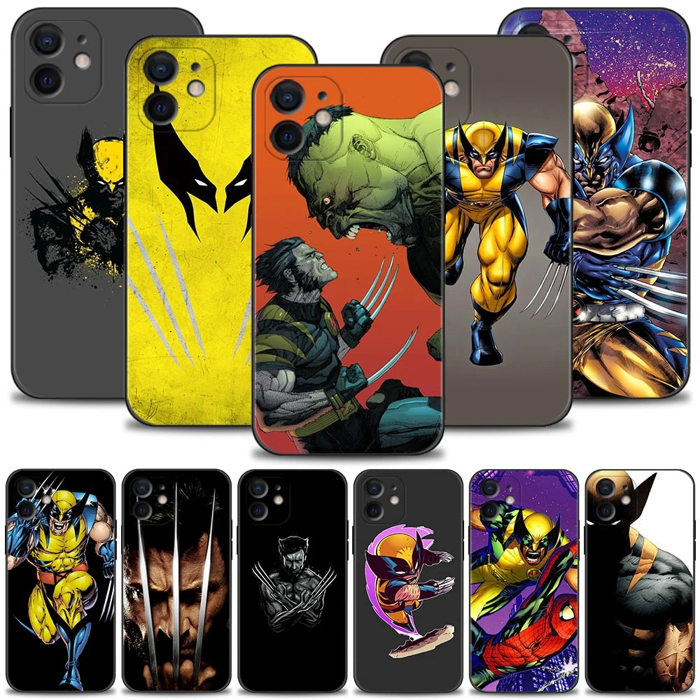 13 pro case Phone Case For Apple iPhone 13 12 11 Pro Max 13 12 Mini XS Max XR X 7 8 Plus 6 6S SE 2020 Cover Wolverine Marvel Suprehero best iphone 13 pro case