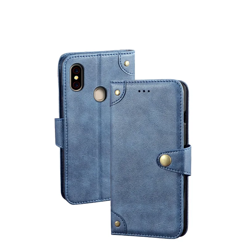 

Business Leather Case For Umidigi F1 F 1 Case Luxury Vintage Flip Wallet Cover For Umidigi F1 Retro Cover 6.3 inch