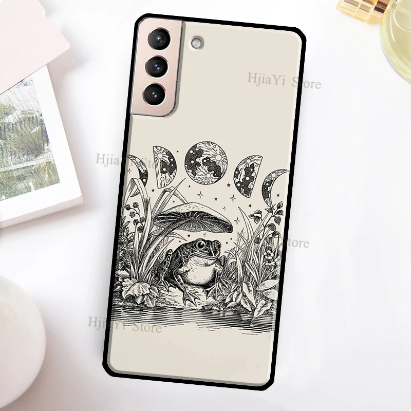 cute samsung cases Occult Witchcraft Moon Gothic Witch Cover For Samsung Galaxy S21 Ultra Note 20 Note 10 S8 S9 S10 S22 Plus S20 FE Phone Case samsung cute phone cover