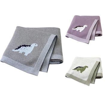 

Knitted Baby Blankets Bath Swaddle Wrap Infantil Cotton for Toddler