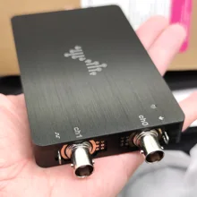 Dscope u3p100 1gsa/s 100mhz osciloscópio usb digital dupla taxa de amostragem dupla largura de banda analógica com interface gui fft