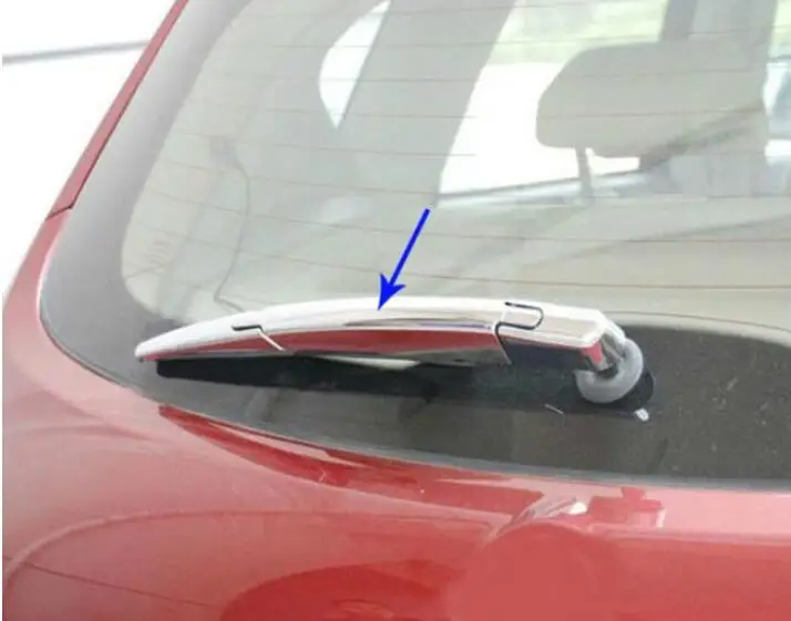 

For Nissan Qashqai 2008 2009 2010 2011 2012 2013 ABS Chrome Rear Window Trunk Wiper Cover Trim
