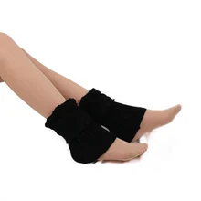 1 пара, Женский вязаный манжет для ботинок, вязаные топперы, зимние носки под сапоги, гетры, Лидер продаж