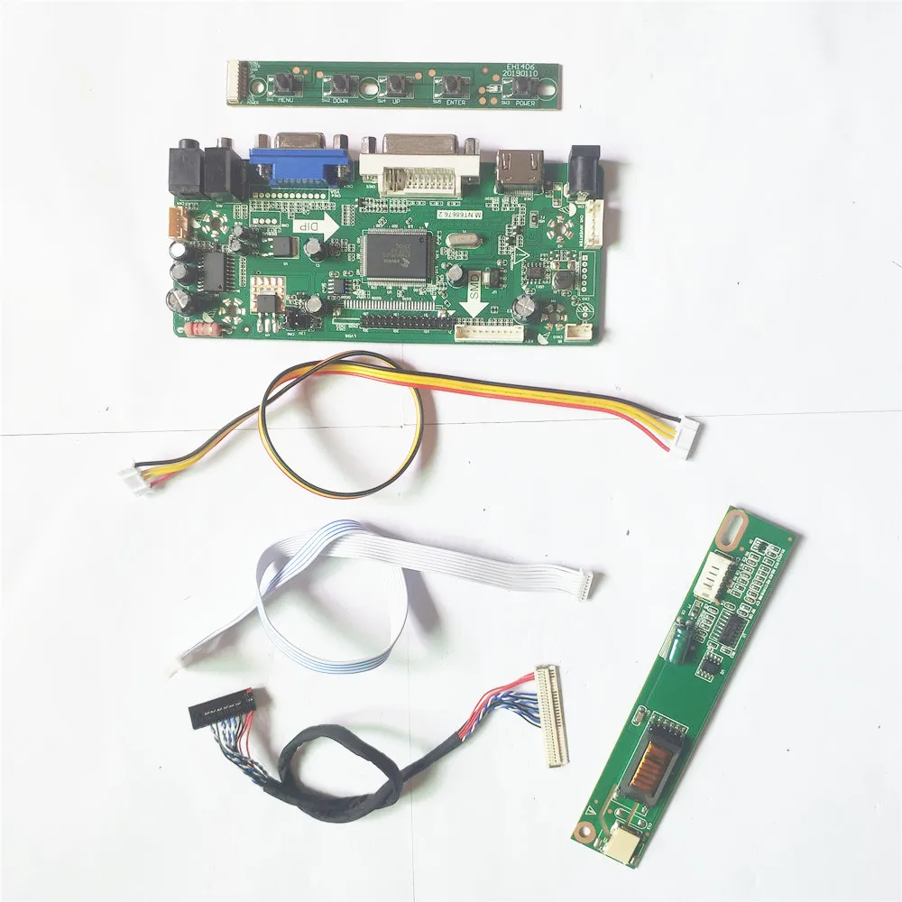 Для LP150X09-B5K1/B5K2 CCFL LVDS 30Pin M.NT68676 плата контроллера 15 &quot1024*768 панель ЖК-монитора