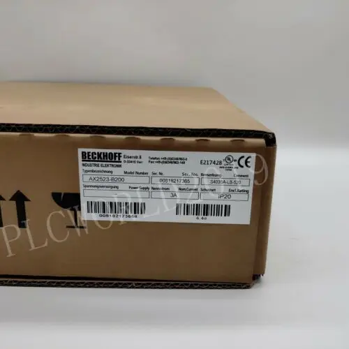 Beckhoff AX2523-B200 S403A-LB-520 3A сервопривод AX2523