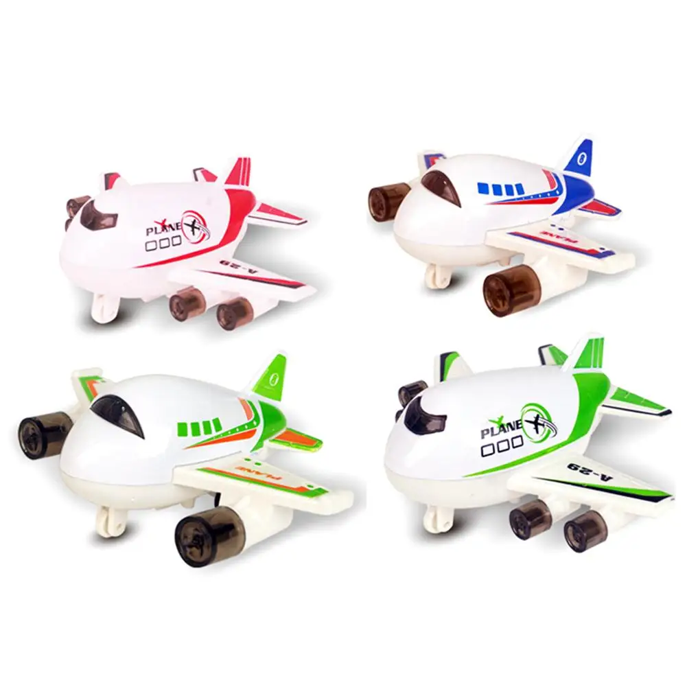 

Mini Cartoon Plane Airplane Pull Back Alloy Model Table Decor Kids Toy Gift