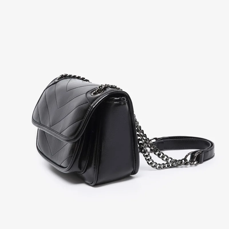 

Japanese Style Roam Bag 2019 New Style Autumn And Winter Versitile Fashion Bag with Chain Shoulder Women's Poor Bag
