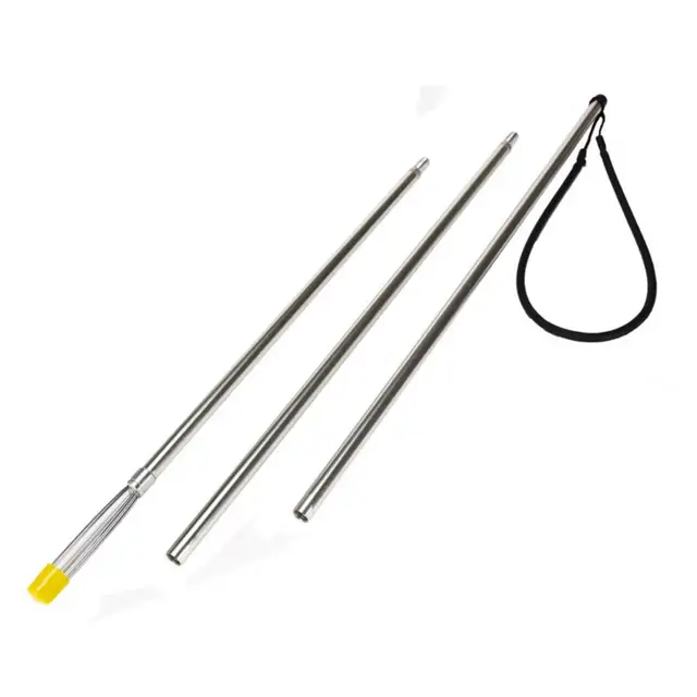 Arpón de pesca de aleación de aluminio extraíble, gancho ajustable, accesorios de pesca, 3 piezas - Imagen 4