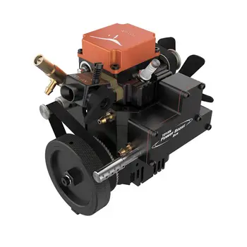 

Toyan Water-cooled Four Stroke Gasoline Model Engine with Starting Motor for 1:10 1:12 1:14 RC Car Boat Airplane - FS-S100G(w)