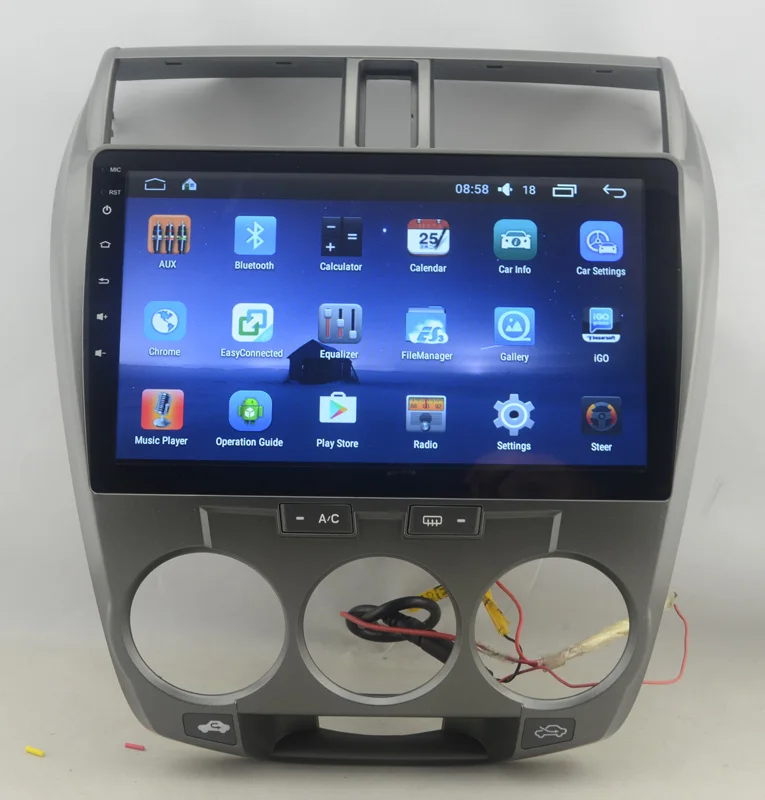 

10.1" Octa-core 2.5D IPS screen Android 8.1 Car GPS radio Navigation for Honda City Ballade 2008-2013 with 4G/Wifi, DVR,