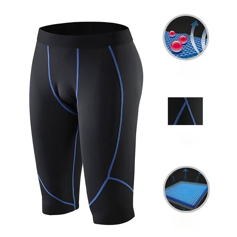 Men\'s T-Shirt Tops+ Shorts Super Light Breathable Quick-drying Sweat Short Sleeve Leg Pants Shorts Sports Tight Set\'