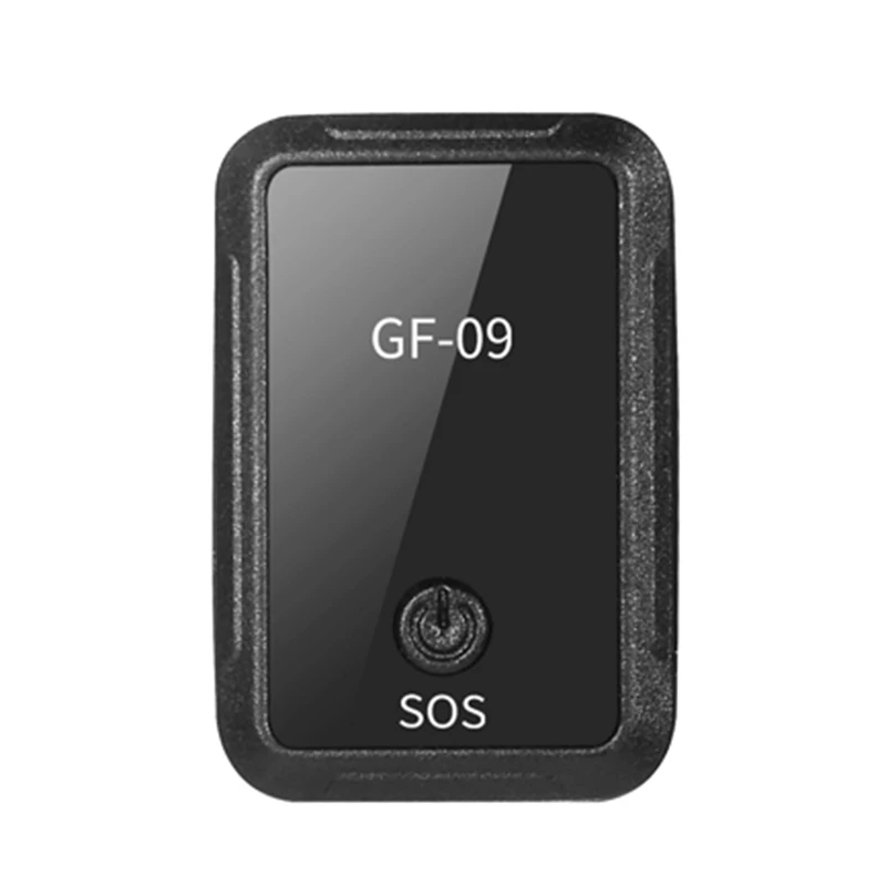 

ABKT-Gf-09 Mini Magnetic Gps Tracker With Sos Button Real Time Gps Locator Tracker App Recording For Kids Vehicle Motorcycle