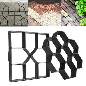 

Paving Mold Garden Tools Road Mould Manually 40cm Manually Creative Paver DIY Lawn Brick Square Cement