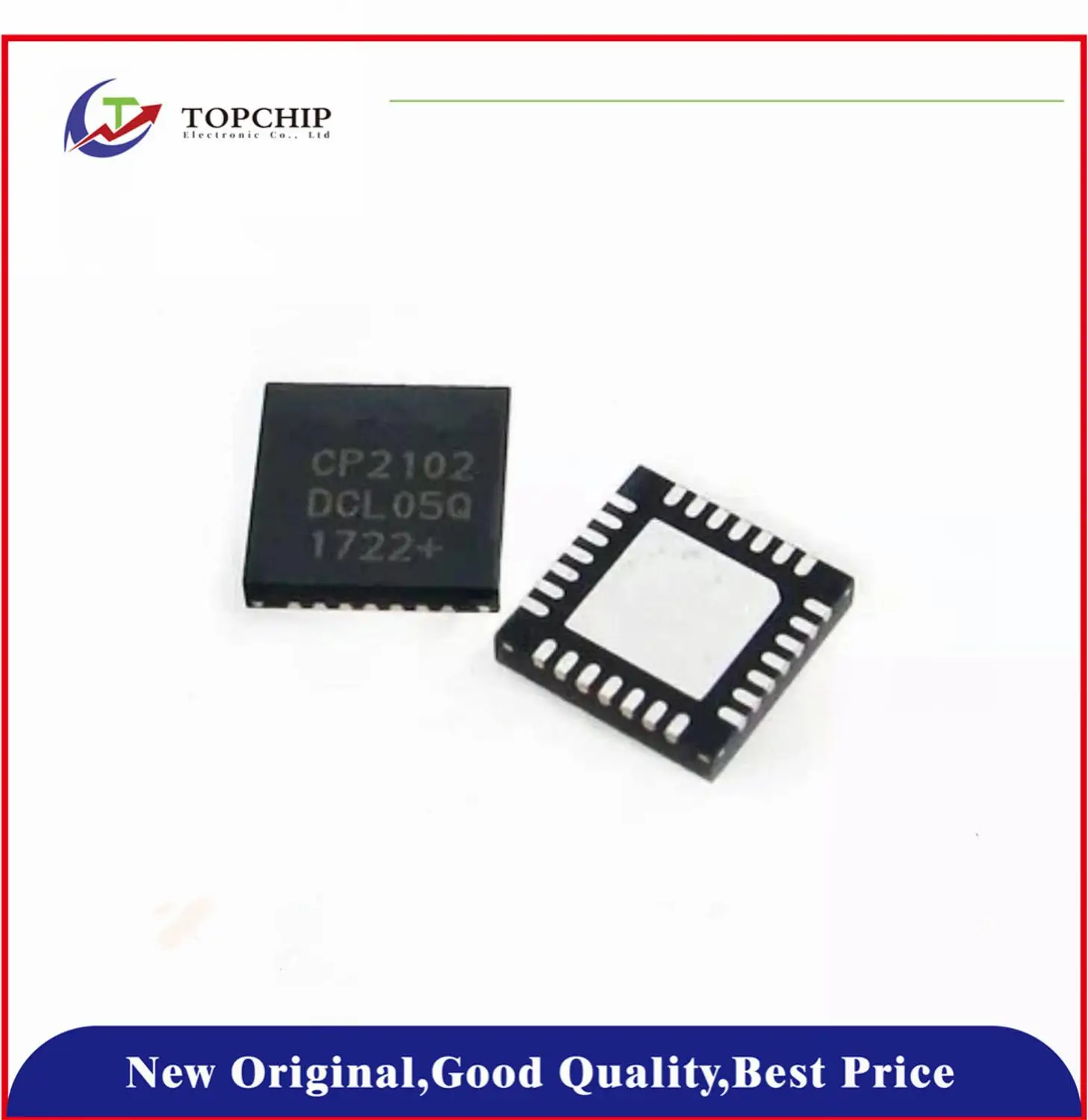 2PCS QFN28 CP2102 CP2102GMR SINGLECHIP USB TO UART BRIDGE Other Wire