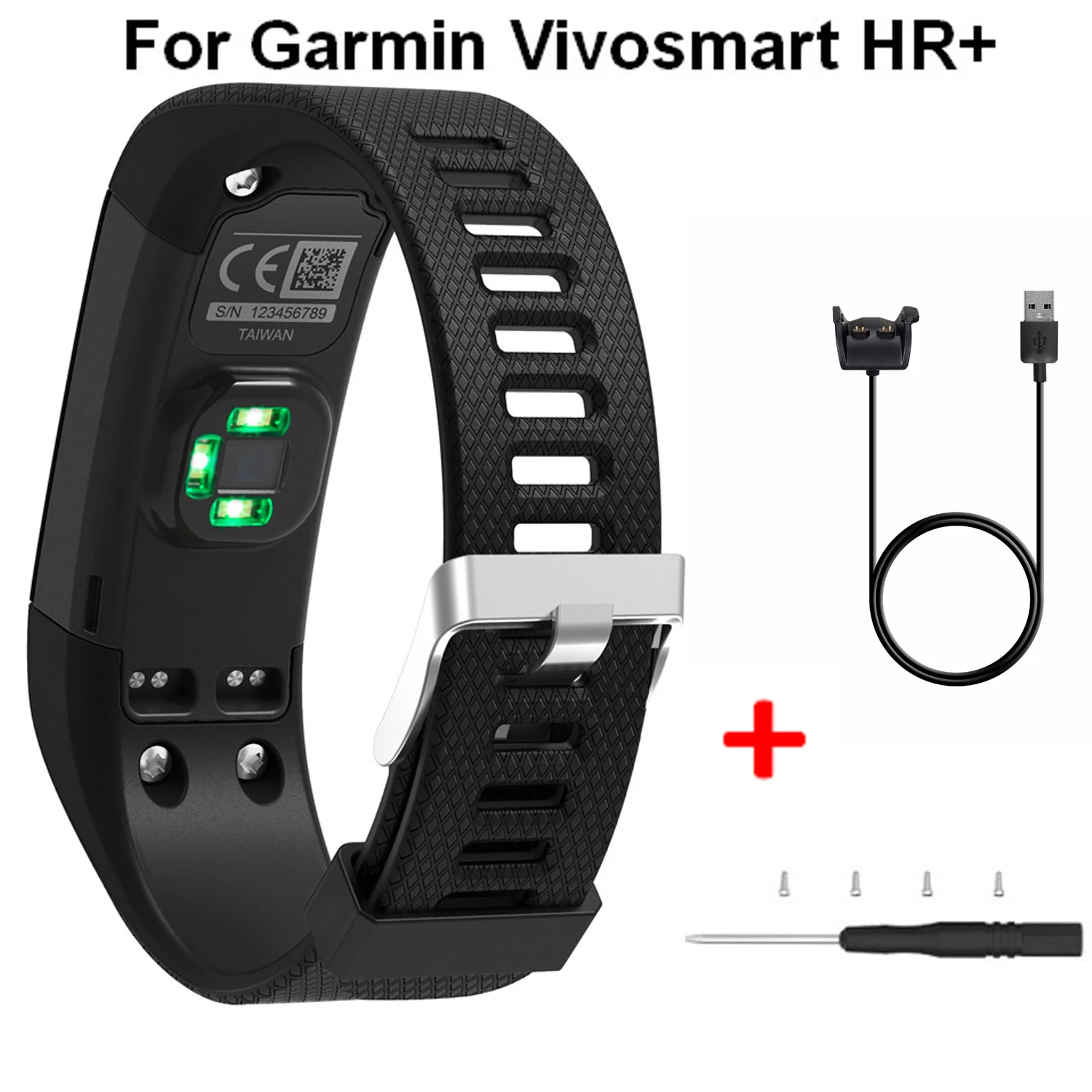 Mold parade Instruere Bracelet Strap Wristband Garmin Vivosmart Hr | Charger Cable Garmin  Vivosmart Hr - Smart Accessories - Aliexpress