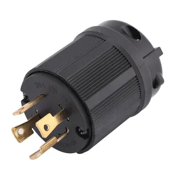 

For L14-30P Generator RV Plug Generator Receptacle Socket Male Female Receptacle Tool Kits AC 125V-250V 30A 4 Pin NEMA L14-30
