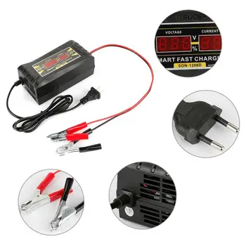 

Universal Auto Car Battery Charger 110V To 220V 12V 6A LCD Smart Fast For Auto Car Motorcycle Lead-Acid Batteries Charging